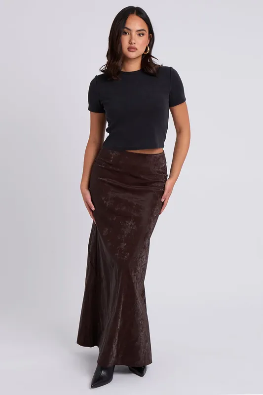 Washed Maxi Skirt - Urban Bliss
