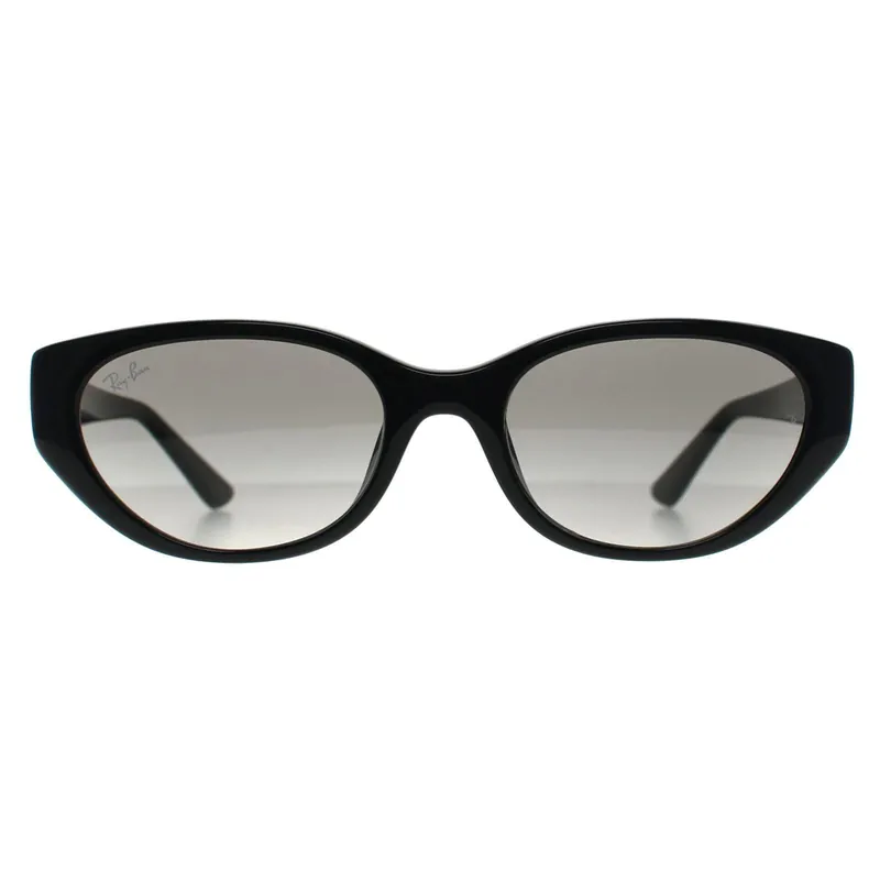 Oval Polished Black Grey Gradient RB4457D Bio Based - Ray-Ban