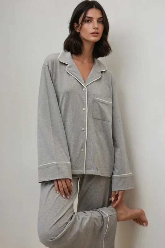 Soft Touch Cotton Pajama Set - Hiccup