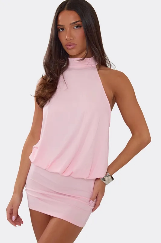 Sleeveless Mini Dress - EGO