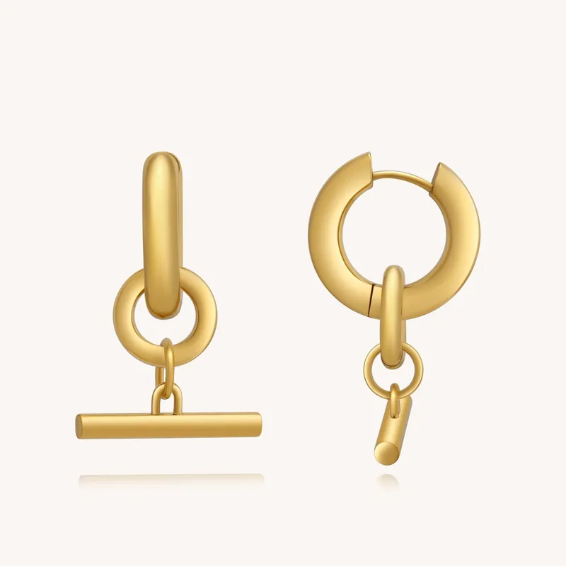 T Bar Hoops - Realta