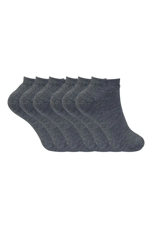 6 Pairs Cushioned Thermal Trainer Socks - Sock Snob