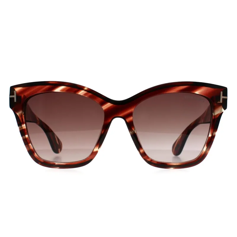 Butterfly Coloured Havana Bordeaux Gradient Elvira FT1217 - Tom Ford