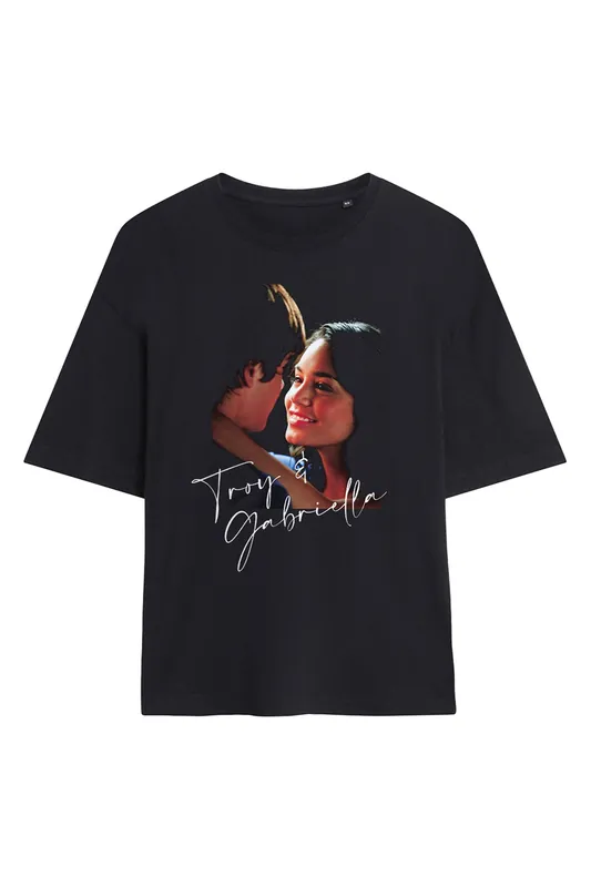 High School Musical Love Oversized T Shirt, Black - Disney