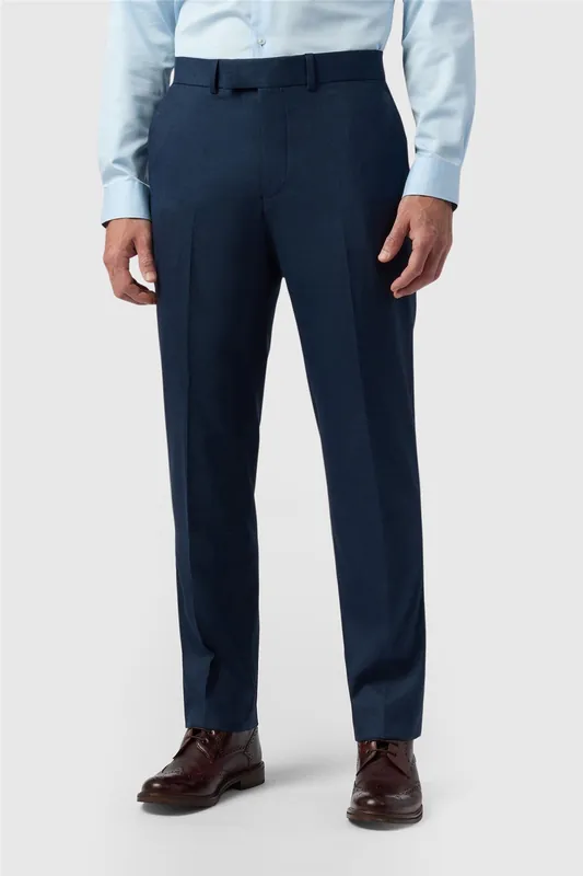 Blake Texture Regular Trousers - Antique Rogue