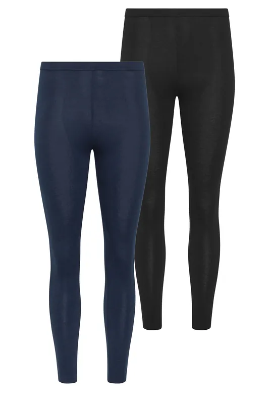 Petite 2 Pack Cotton Leggings - PixieGirl
