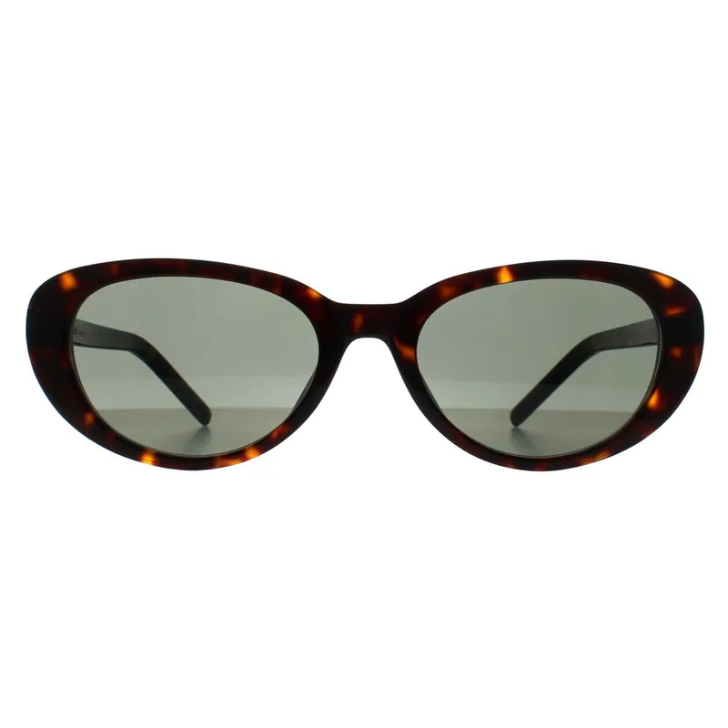 Cat Eye Dark Spotted Havana Grey SL M154 - Saint Laurent