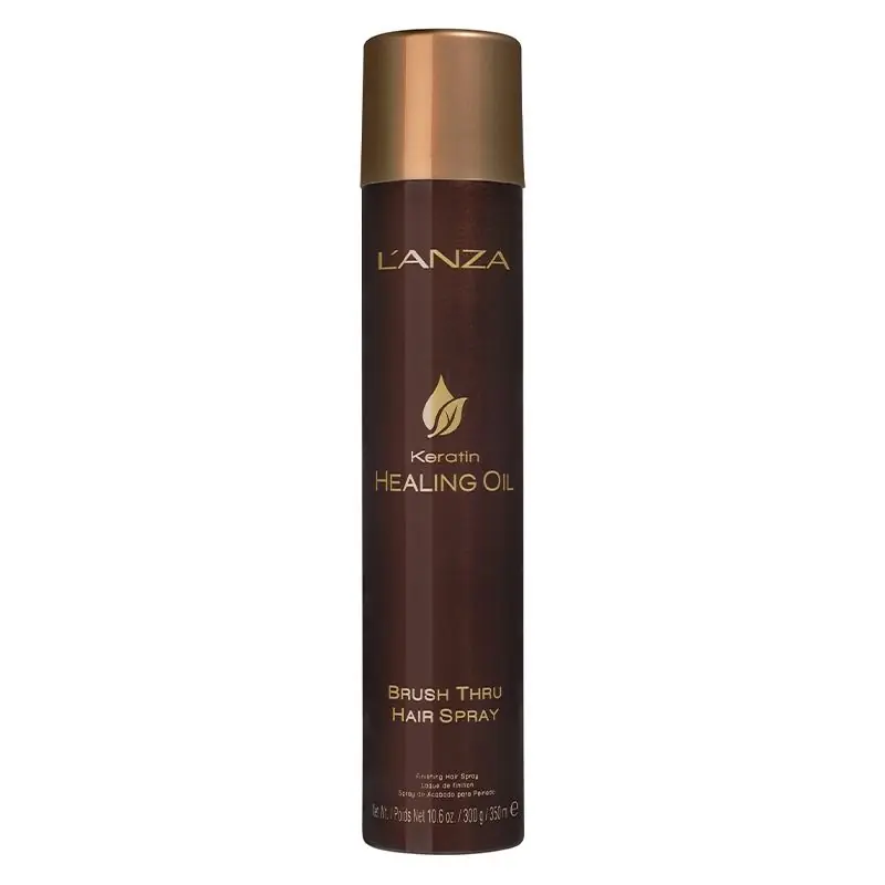 Keratin Healing Oil Brush Thru Spray 350ml - L'Anza