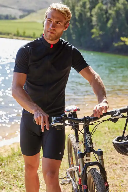 Roubaix' Breathable Lightweight Short Sleeve Quick Wick Cycling Top - Mountain Warehouse