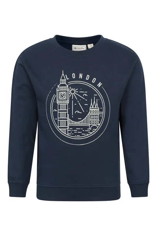 London' Lightweight Soft Casual Breathable Outdoor Sweatshirt - Mountain Warehouse