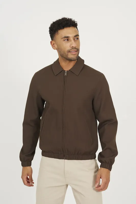 Harrington Zip-Up Jacket