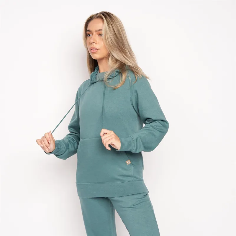 Cremmoore Women's Cremmoore Basic Hoodie -Cotton Blend Fleece