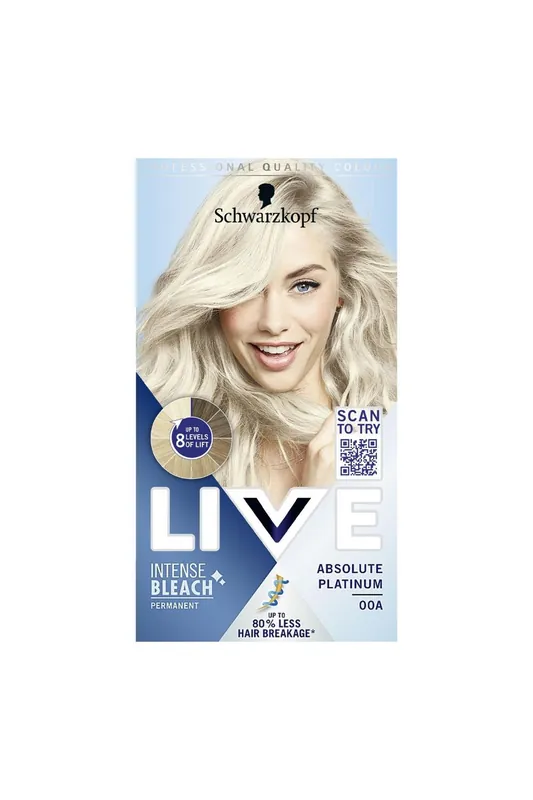 Live Absolute Intense 'Hair Dye' 00A Platinum Blonde - Schwarzkopf
