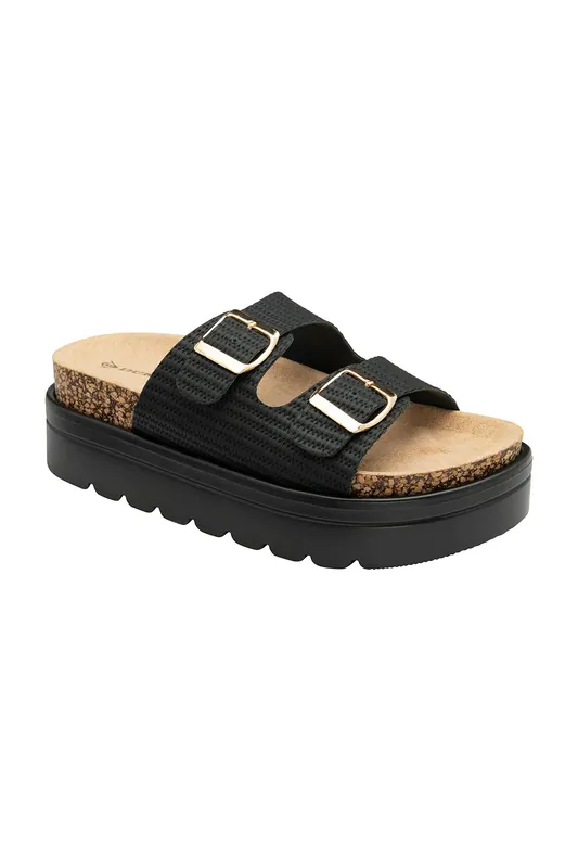 Julianne' Open-Toe Flatform Sandals