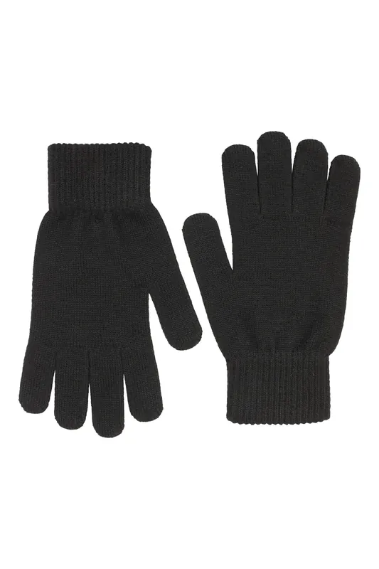 Comfortable Fit Classic Design Everyday Knitted Merino Gloves - Mountain Warehouse