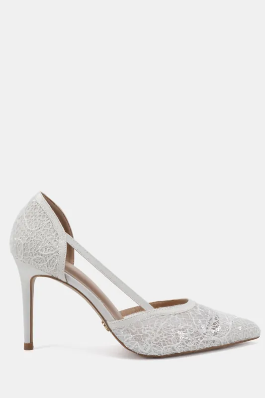 WIDE FIT IDEAL Point Two Part Stiletto Court - Novo