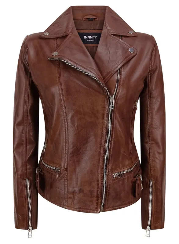 Leather Biker Jacket - TruClothing