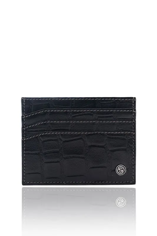 Kenton Leather Mens Cardholders - Silver Street London