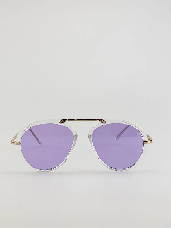 Clear Frame Aviator Sunglasses - SVNX