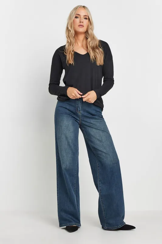 Tall Wide Leg Jeans - Long Tall Sally