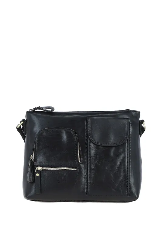 Exquisite Real Leather Cross Body Bag - Ashwood Leather
