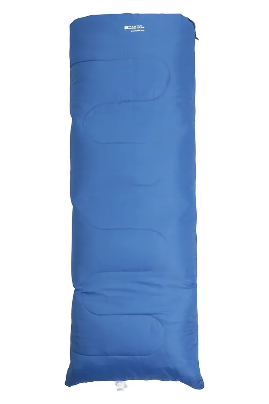 Basecamp Sleeping Bag Adult 2 Season Camping Hiking Winter - Mountain Warehouse