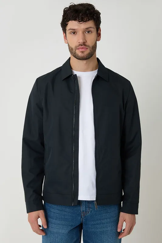 Showerproof Lightweight Zip Through Jacket - Threadbare