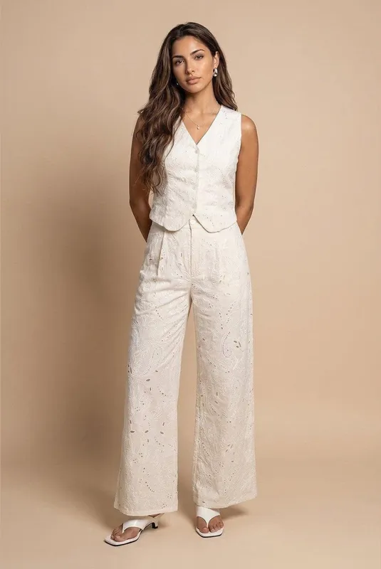 Brodiery Waistcoat - Urban Bliss