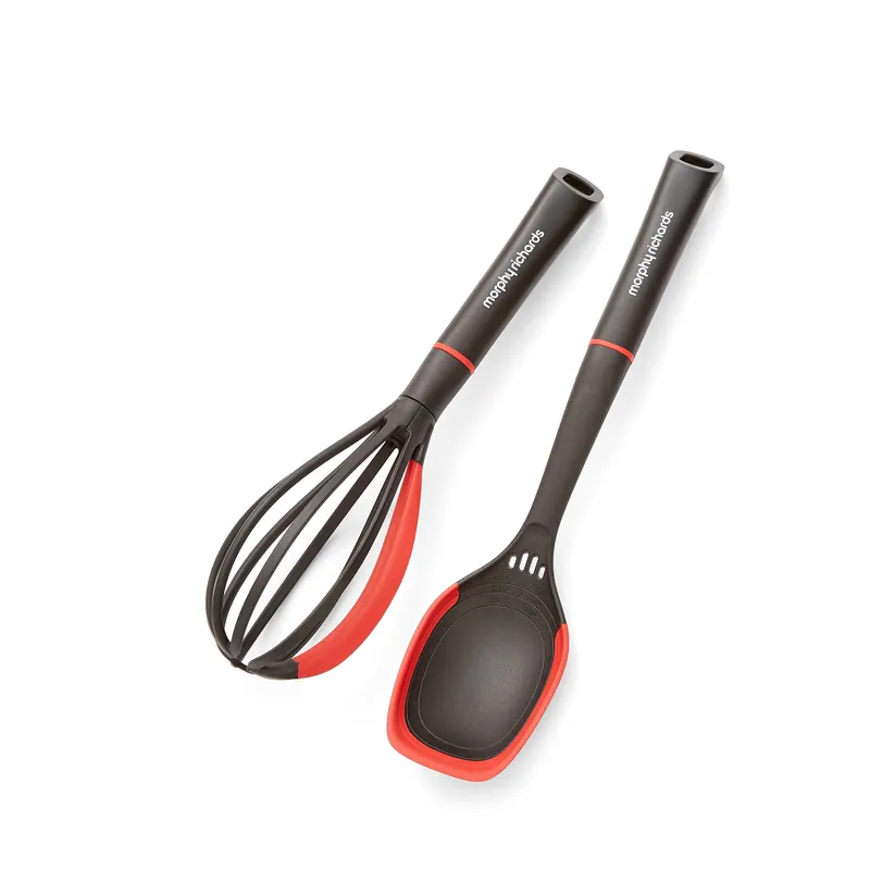 Whisk and Solid Spoon Utensil Set - Morphy Richards
