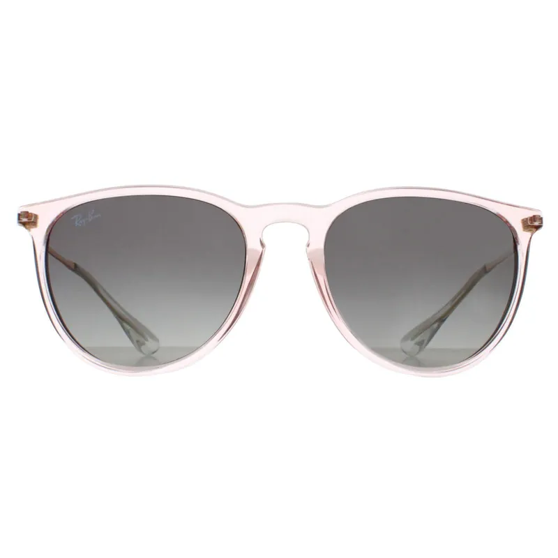 Round Transparent Pink Grey Gradient RB4171 Erika - Ray-Ban