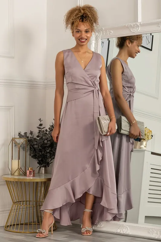 Kyleigh Frill Hem Maxi Dress - Jolie Moi