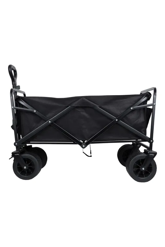 Foldable Compact Ergonomically Shaped Handle Large Camping Trolley - Mountain Warehouse