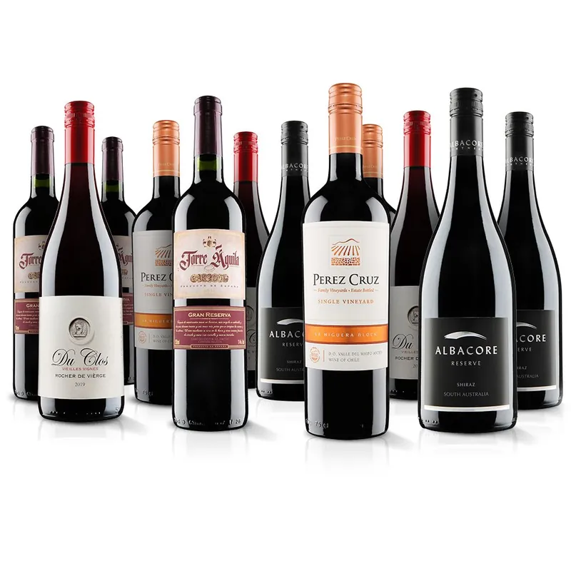 Premium Red Wine Selection 12 Bottles (75cl) - Virgin Wines