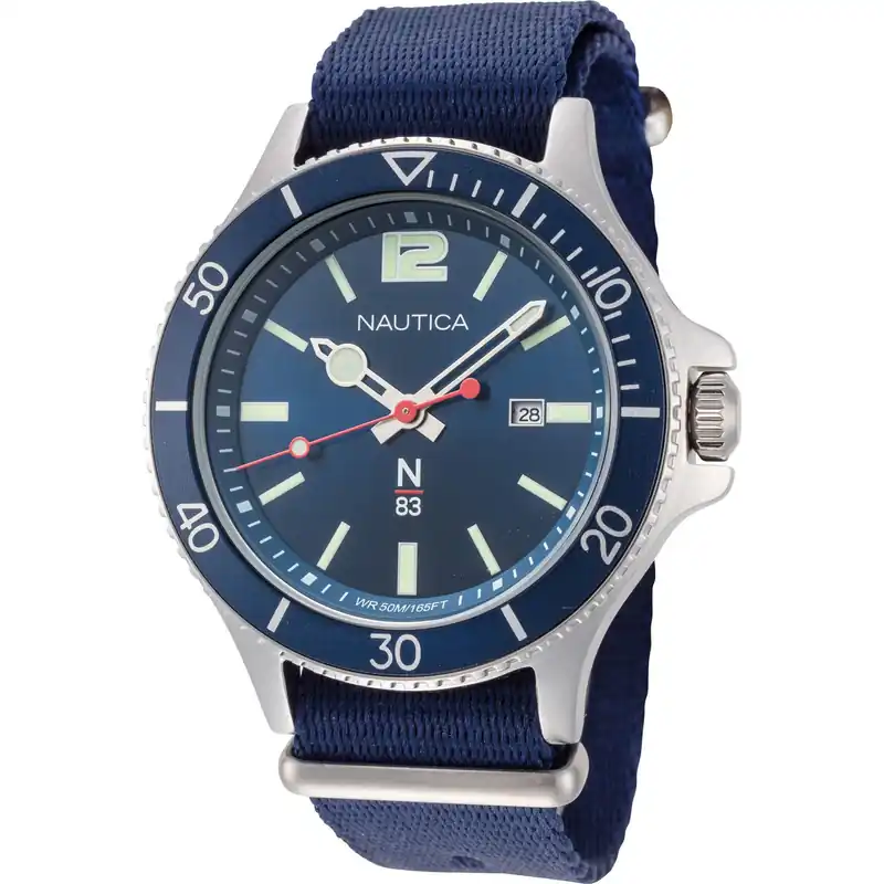NAPABS904 Accra Beach 43mm Quartz Watch - Nautica