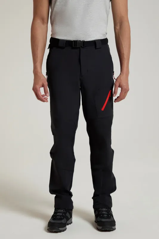 Forest Trekking Trouser Built in Belt Waterproof Pants - Mountain Warehouse