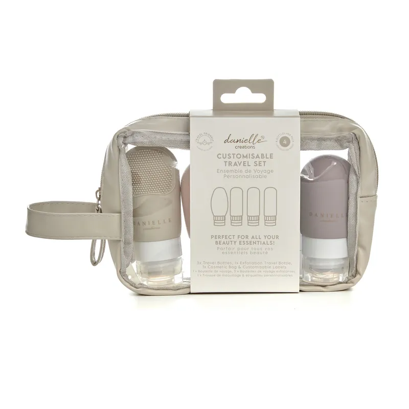 Customisable Travel Bottle Set - Danielle Creations