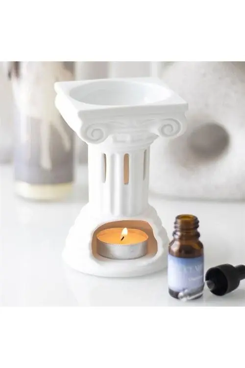 Greek Column Oil Burner and Wax Warmer - KDMD