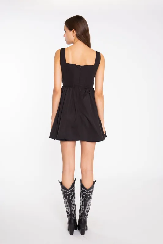 Corset Skater Mini-Dress