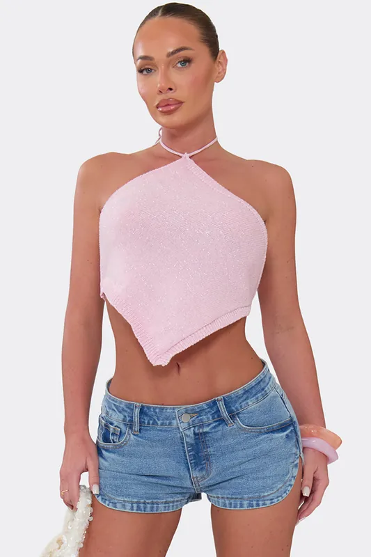 Strappy Halter Neck Top - EGO