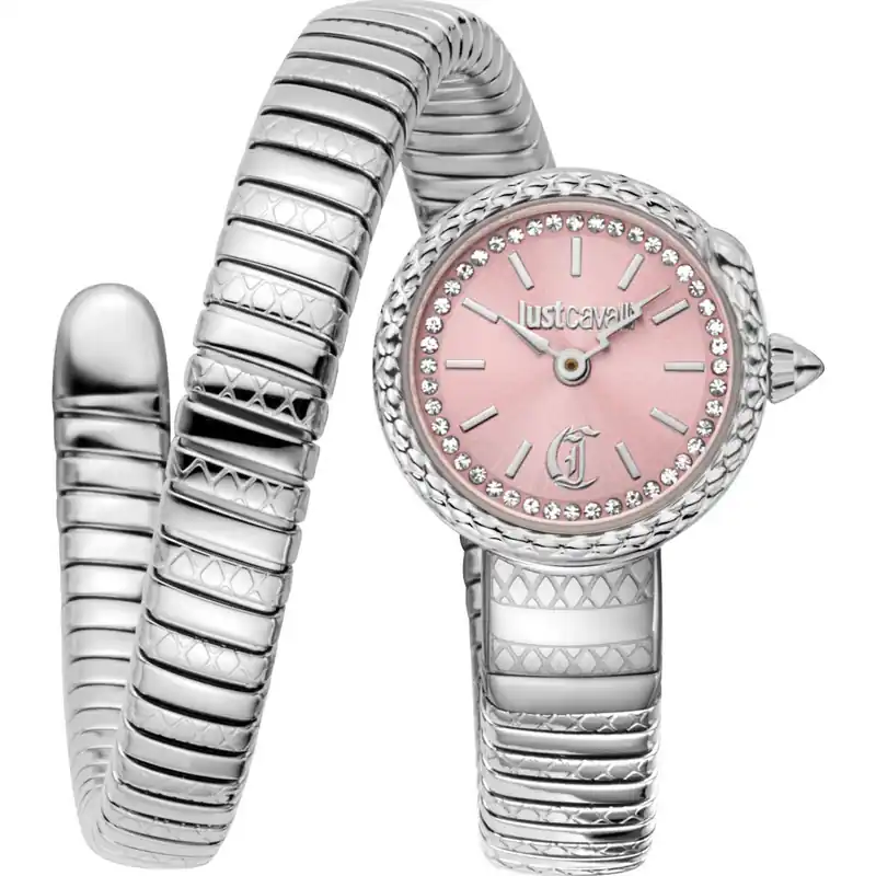 JC1L351M0015 Signature Snake 22mm Quartz Watch - Just Cavalli