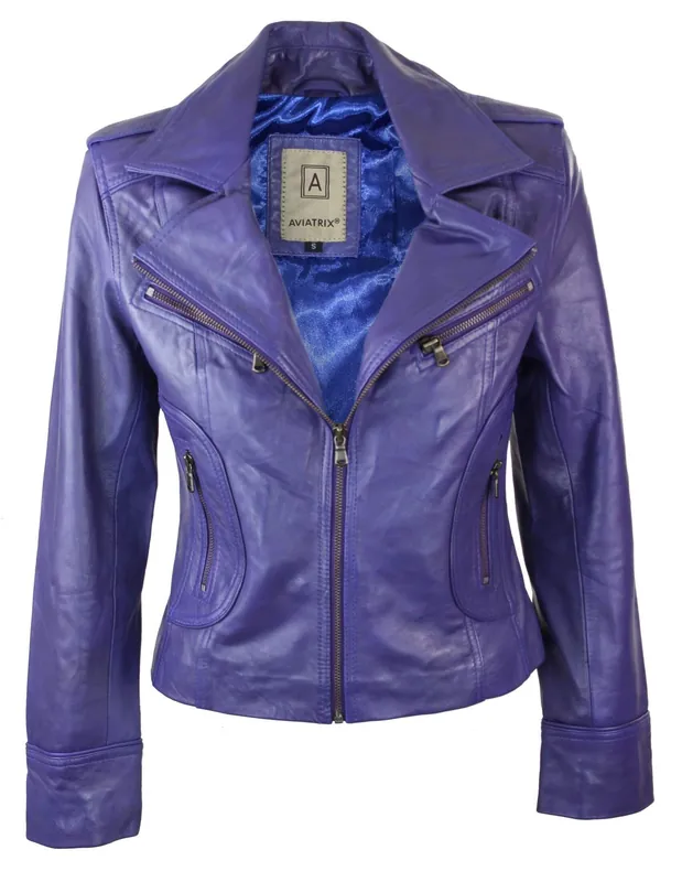 Leather Biker Short Jacket - TruClothing