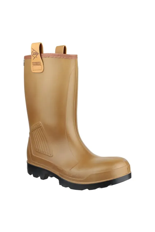 'Purofort Rig Air' Safety Wellington Boots - Dunlop