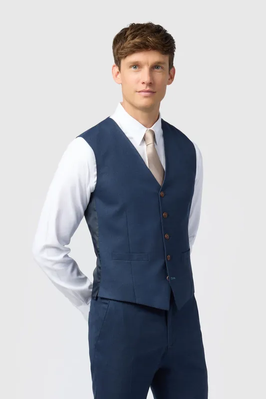 Blake Textured Waistcoat - Antique Rogue