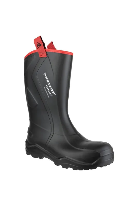 'Purofort+ Rugged' Safety Wellington Boots - Dunlop