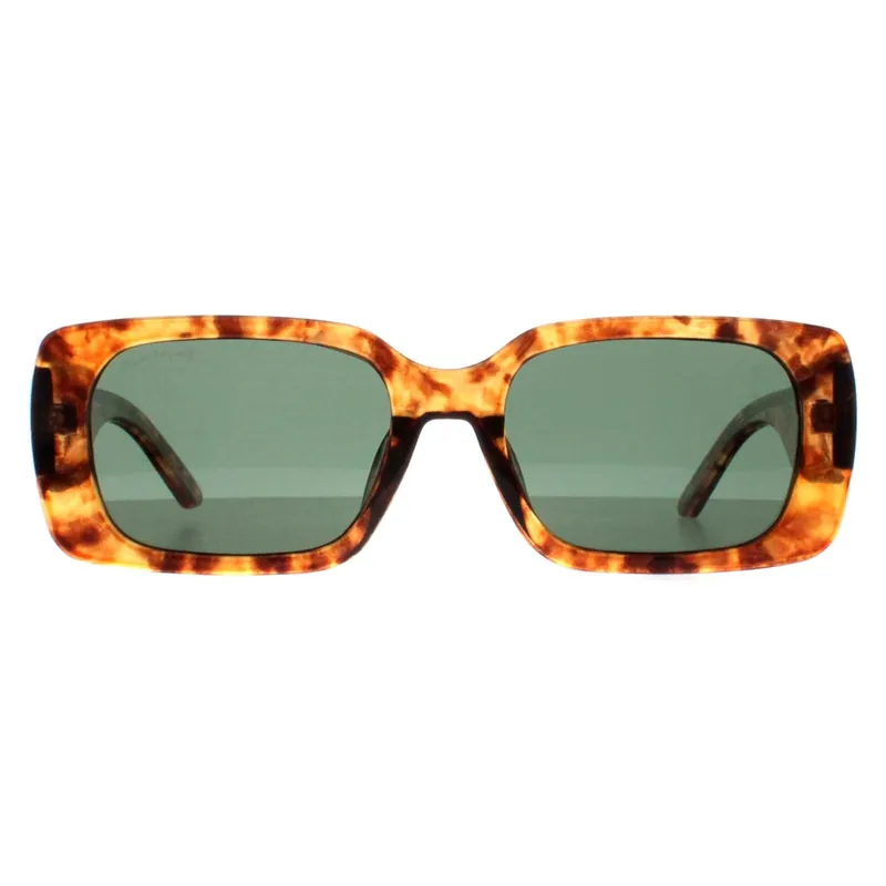 Rectangle Shiny Havana Soft Demi G15 Green Polarized MP76 - montana