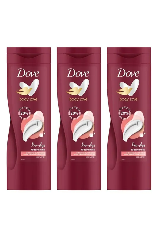 Pro Age 'Body Lotion' for Mature Skin 3x400ml - Dove