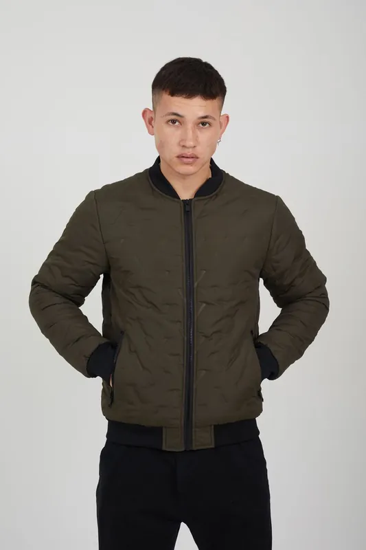 Heat Seal Bomber Style Jacket - Brave Soul
