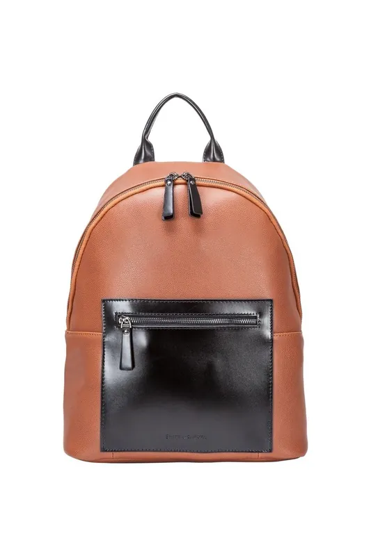 Two-Tone Zip Around Backpack
