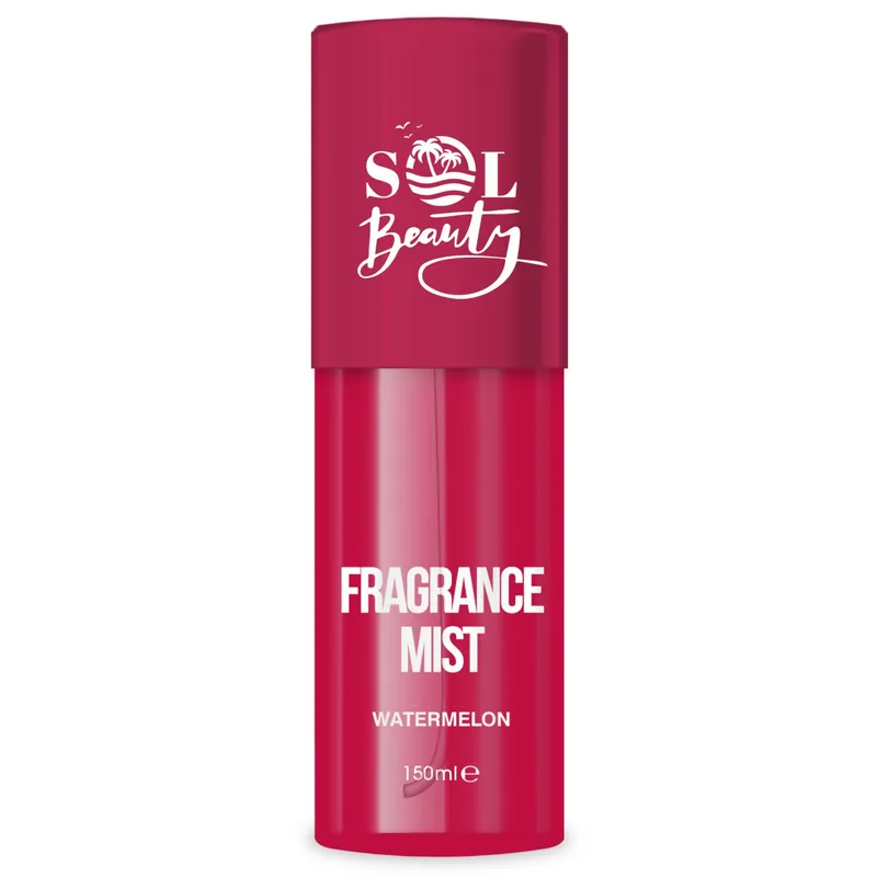 Body Spray Watermelon Fragrance, Vegan Friendly Body Mist 150ml - SOL Beauty