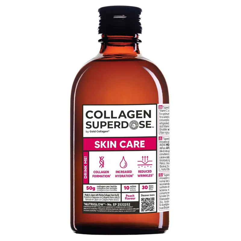 Liquid Supplement Collagen Superdose Skin, Nails & Health Liquid Supplement 300ml - Gold Collagen